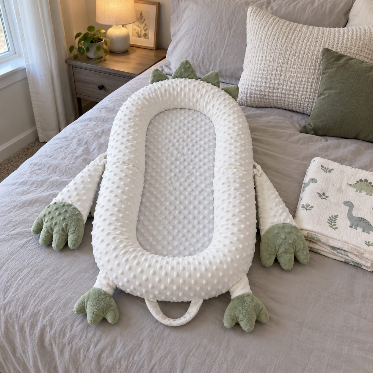 Customer photo review of HuggyNest Cozy Hug Pillow