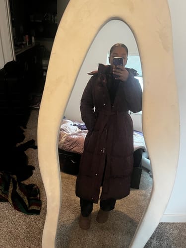 Customer photo review of Hooded Puffer