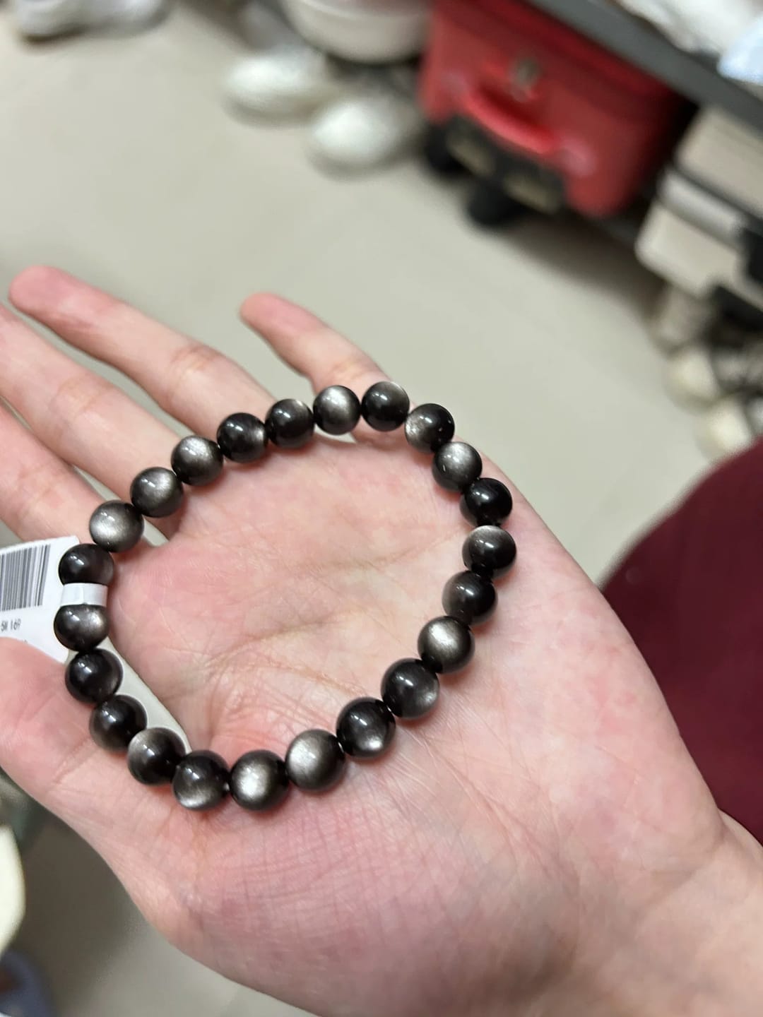 Customer photo review of FuAttract Harmony Balance & Positive Vibes Natural Multi Material Stone Unisex Versatile Bracelet