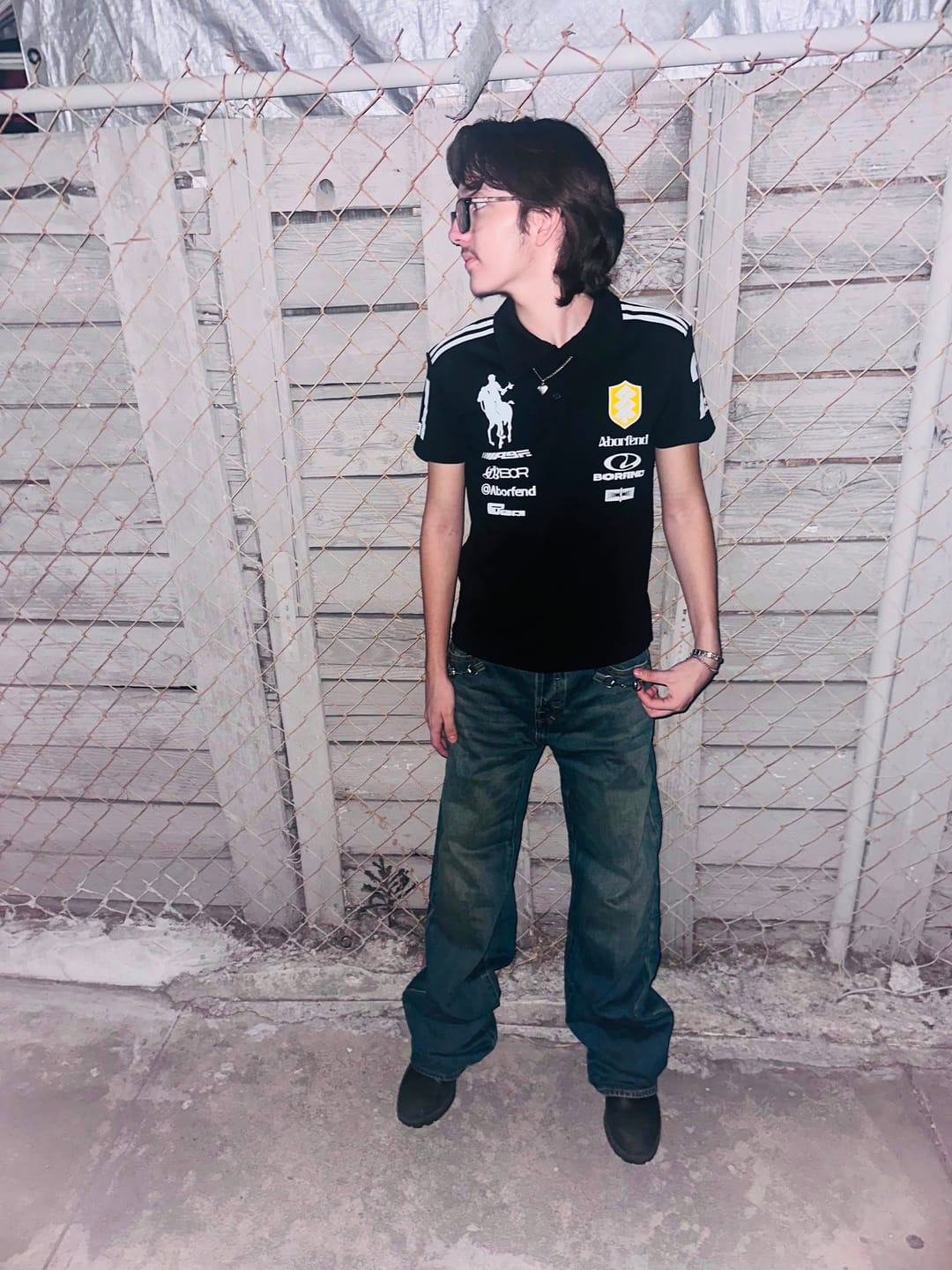Customer photo review of Omirad “Racing Crest Polo Shirt”