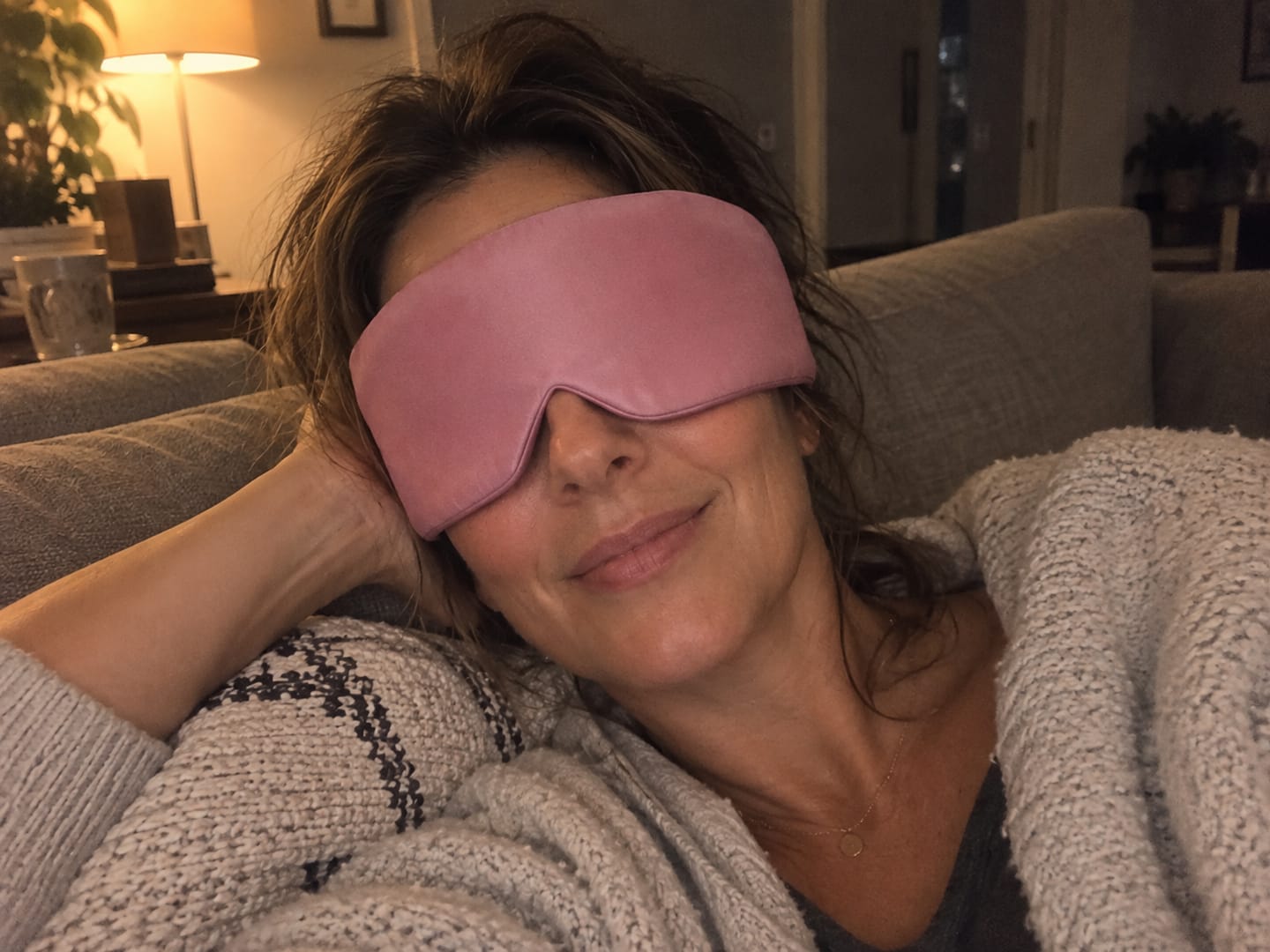 Customer photo review of Verzwaard Slaapmasker - 1+1 GRATIS