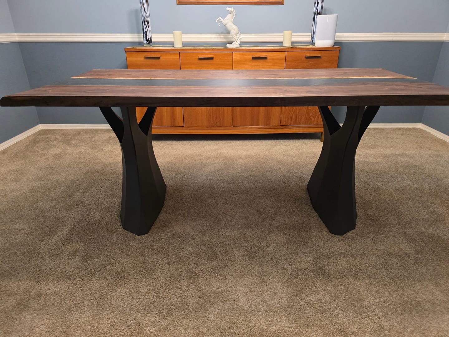 Customer photo review of Metal Table Legs 413 | 451 Ramo 28.2" H for DIY Projects (Only 1 Leg)