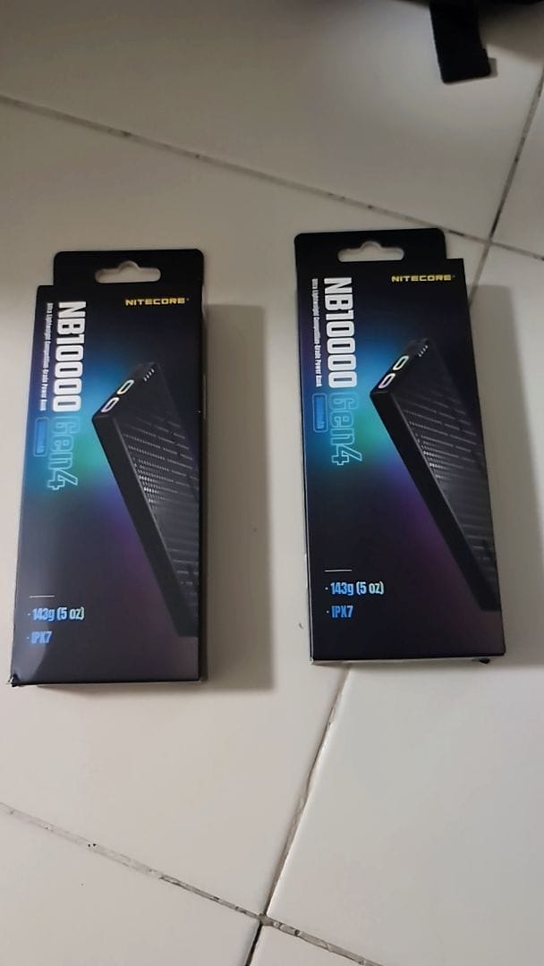 Customer photo review of NB10000 Carbon Fiber Energy Brick (10,000mAh 3A GEN4)