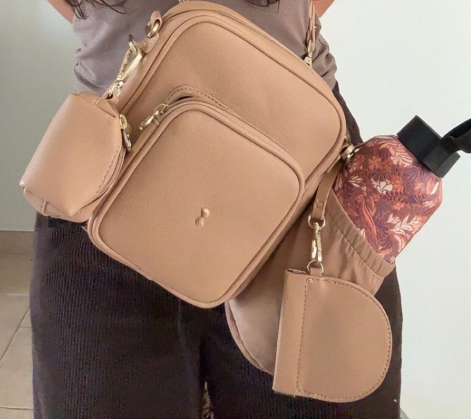 Customer photo review of Stackers Hondenwandeltasje Camel