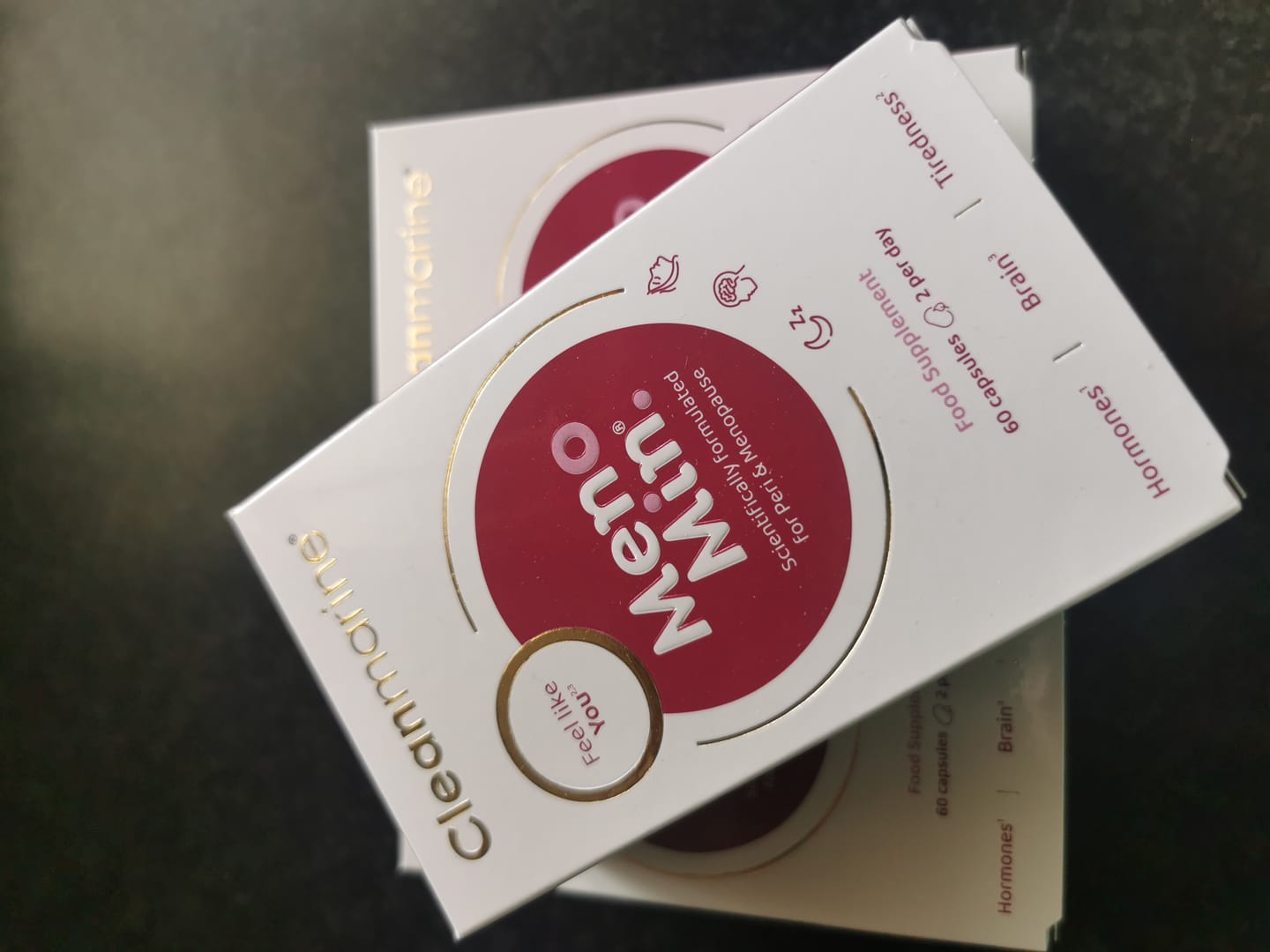 Customer photo review of Cleanmarine MenoMin Menopause Supplement Bundle (3 Month Supply)
