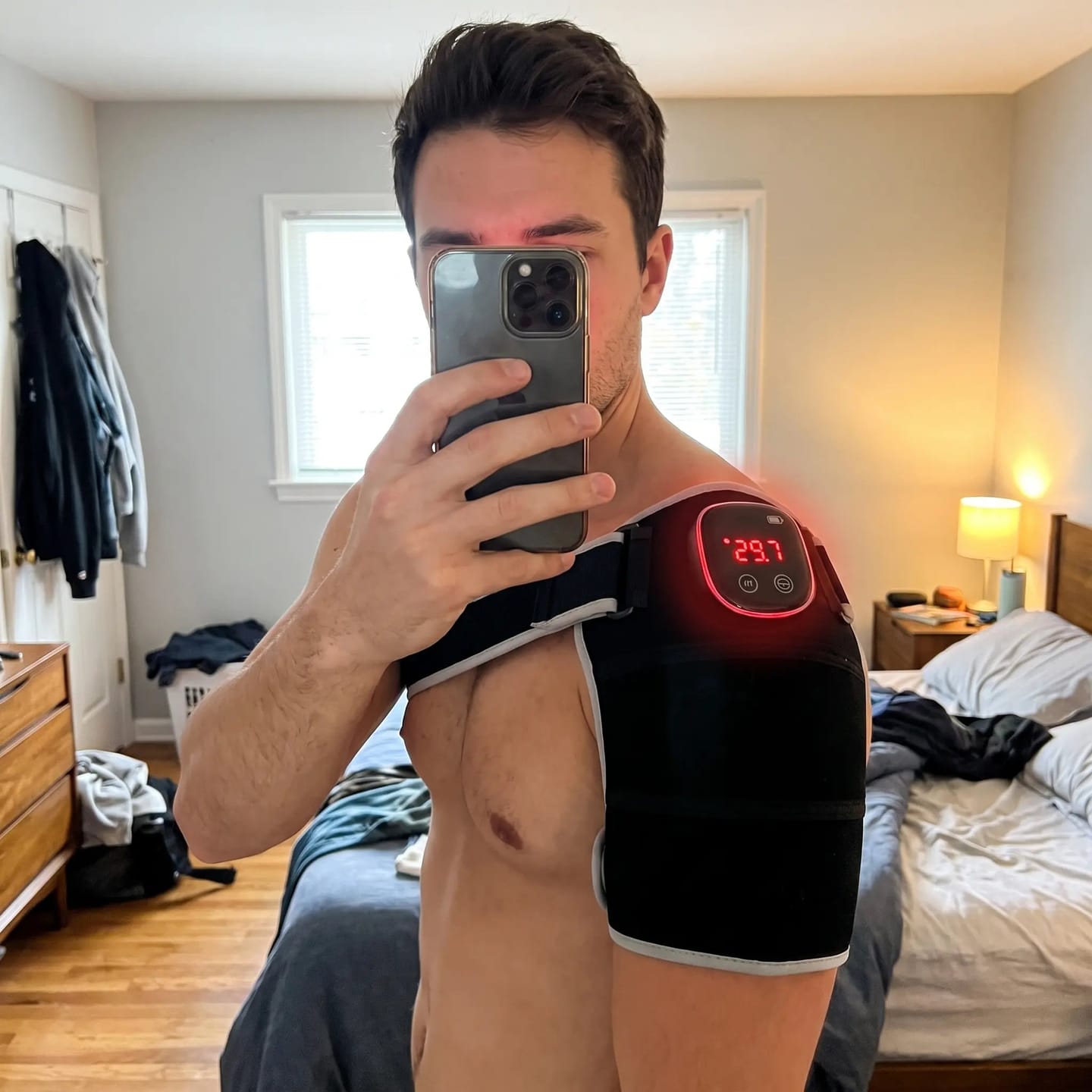 Customer photo review of Zolara Recovery Brace