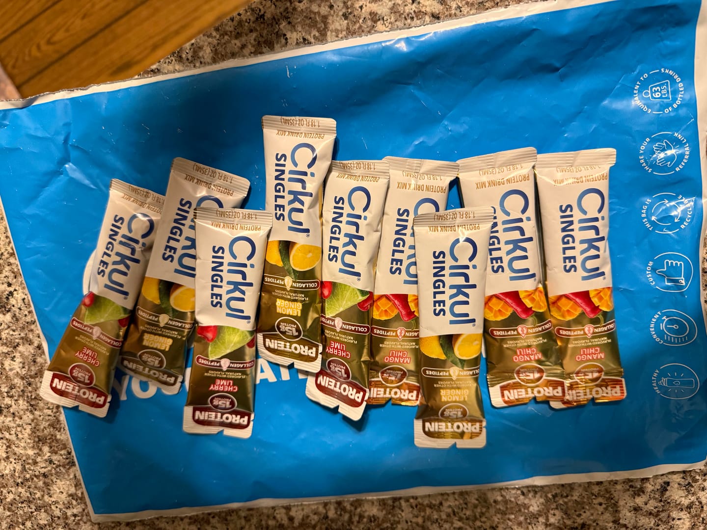 Customer photo review of Protein Variety 9-Pack