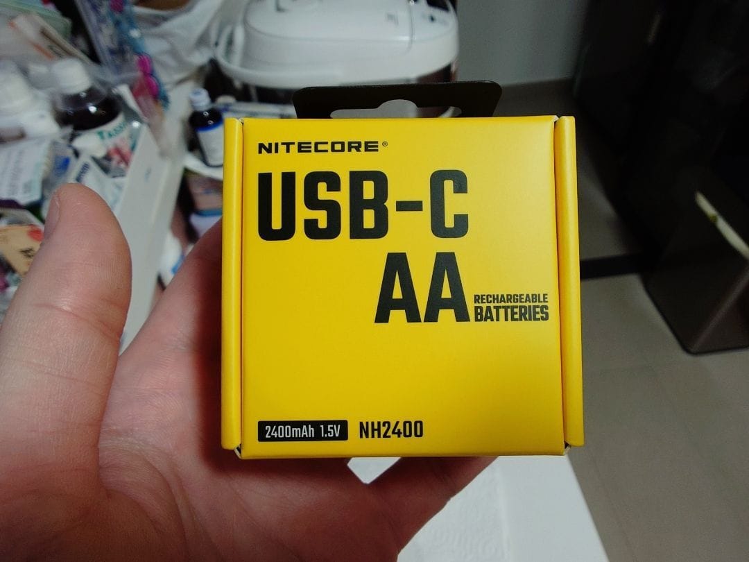 Customer photo review of NH2400 4PC (AA - 2400mAh - 1.5V)