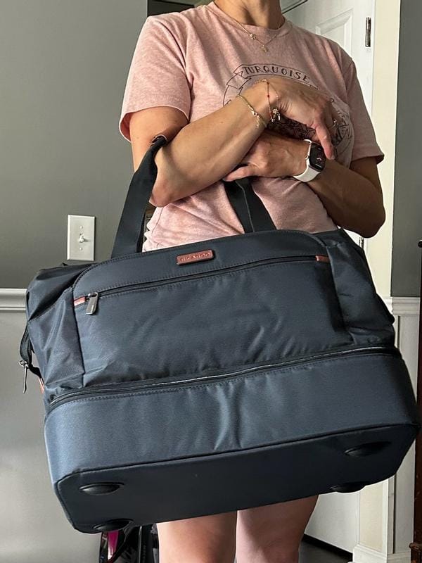 Customer photo review of Montecito 3.0 Softside Drop Bottom Weekender Duffel, 34L