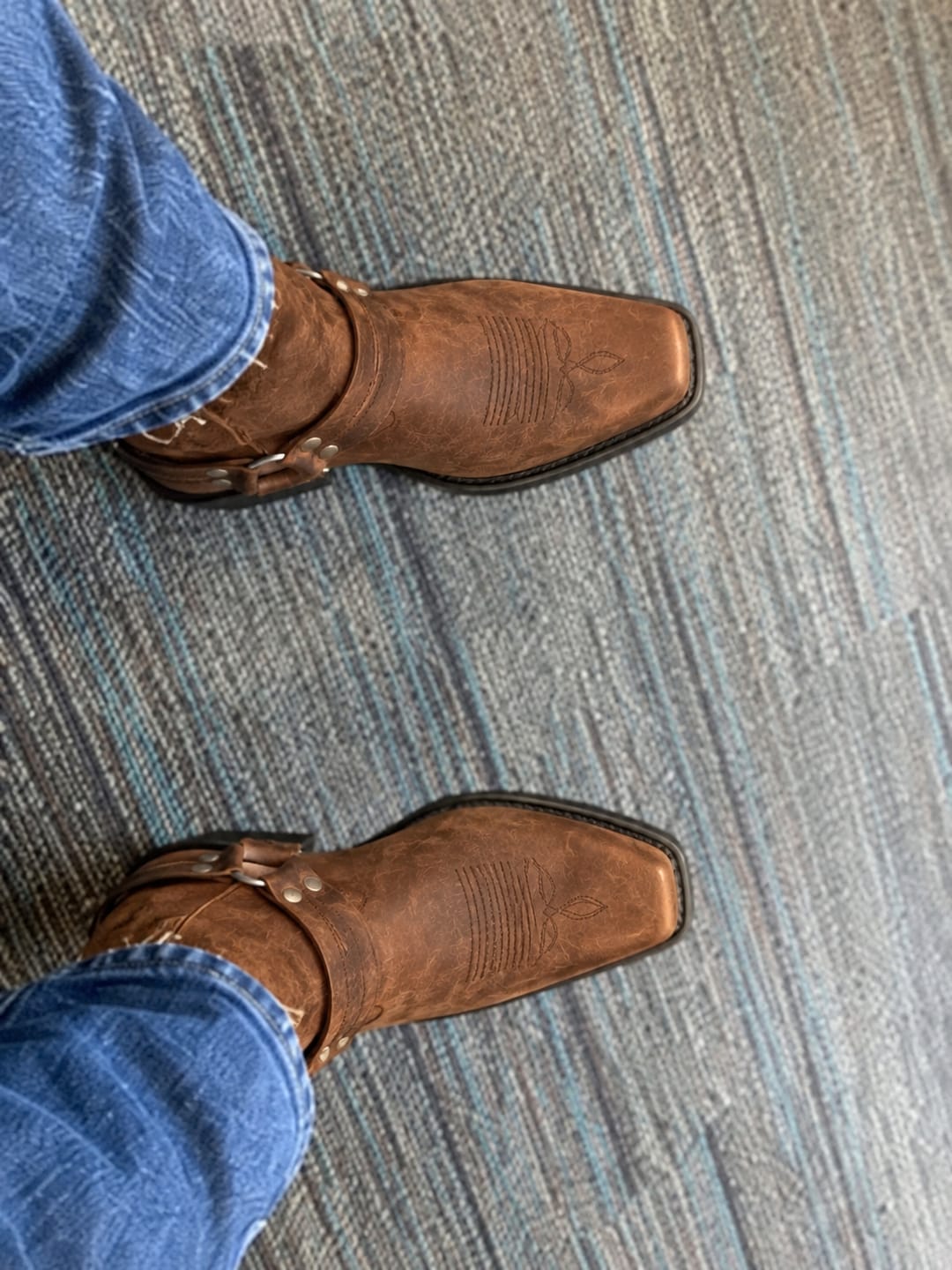 Customer photo review of Phoenix | Western Ankle Boot