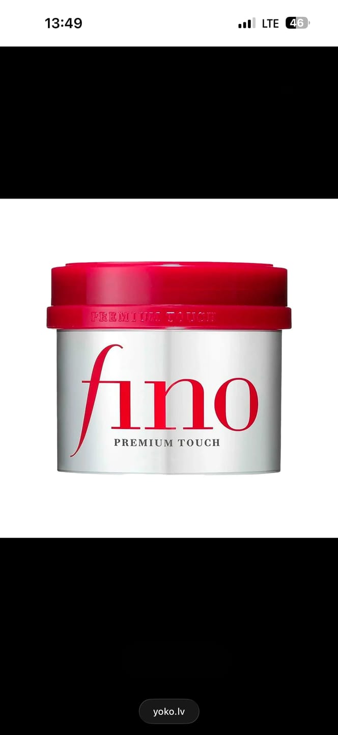 Customer photo review of Atjaunojoša matu maska Shiseido Fino Premium Touch Hair Mask