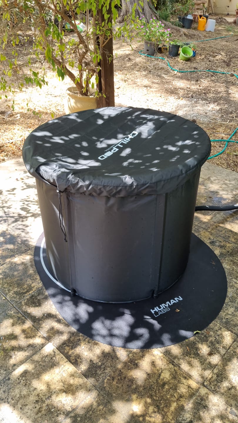 Customer photo review of CHILLPOD - אמבטיית קרח