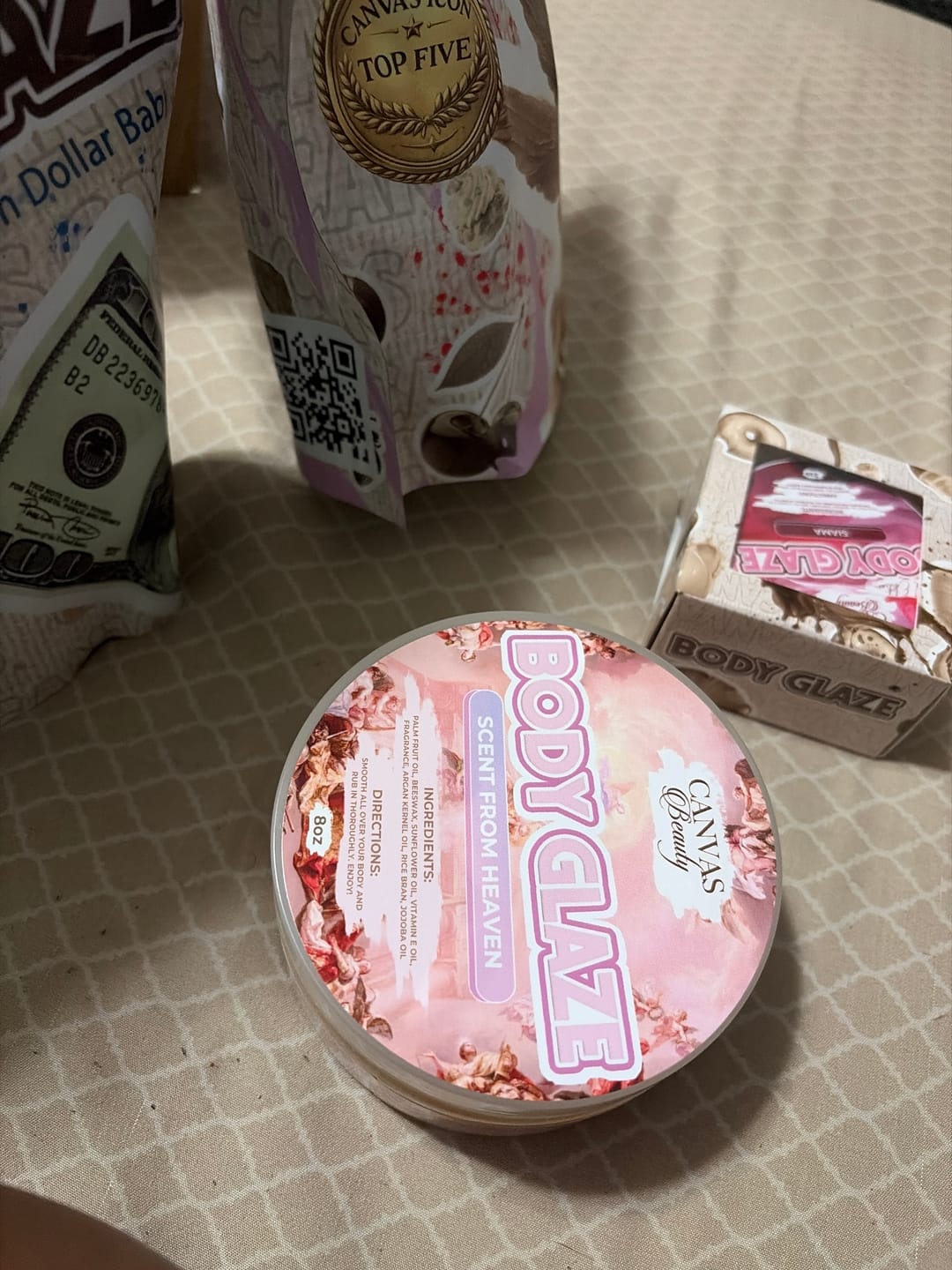 Customer photo review of BODY GLAZE: SCENT FROM HEAVEN