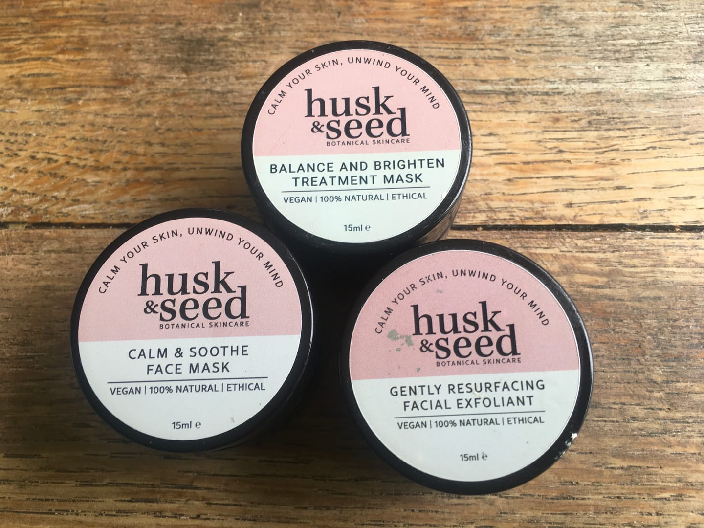 Customer photo review of Botanical Mask Mini Toolkit (Save £13)