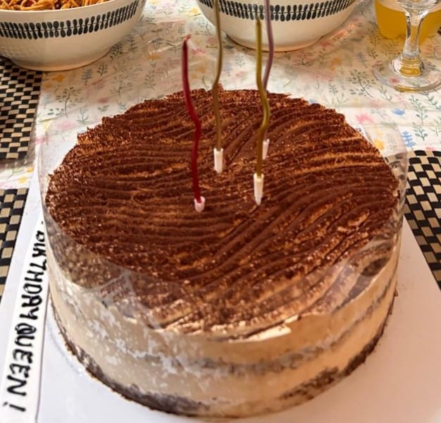 Customer photo review of Italian Tiramisu Cake