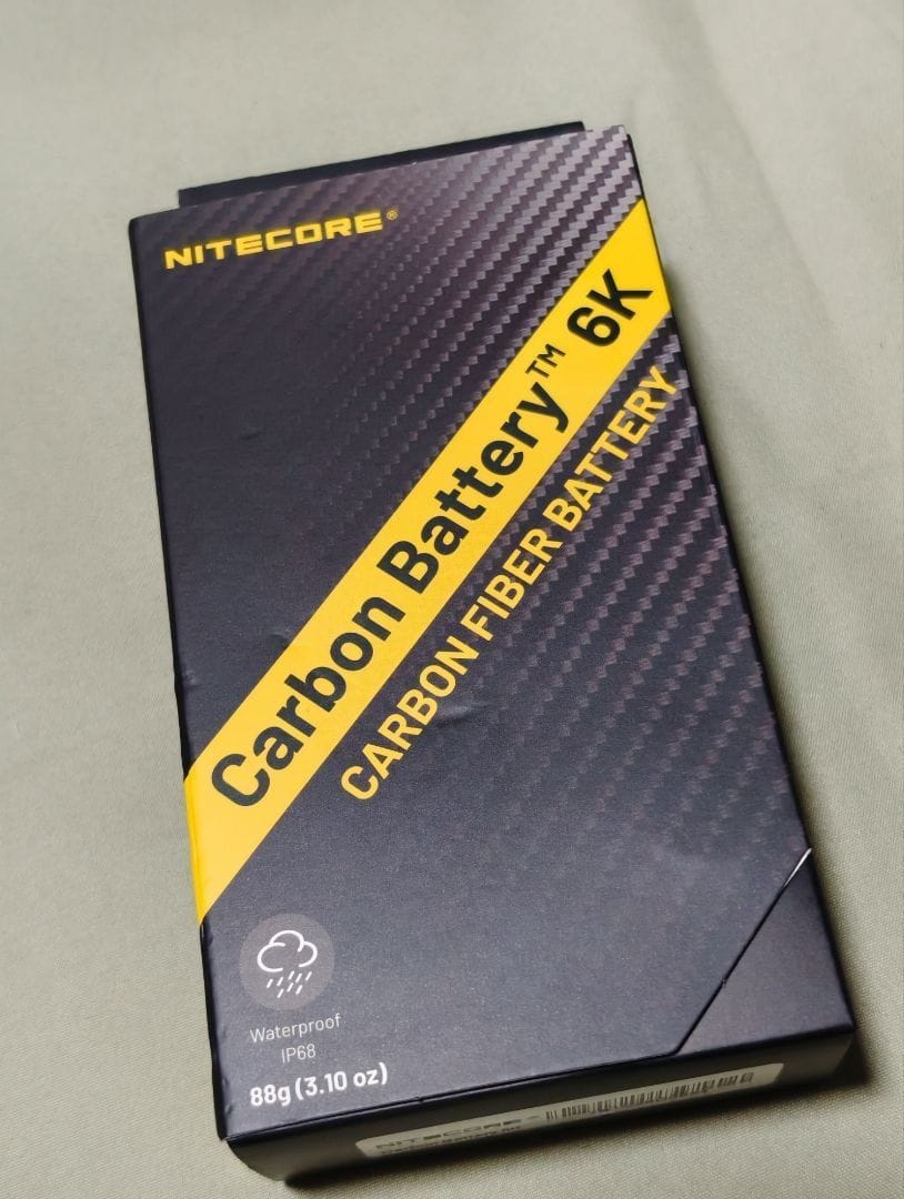 Customer photo review of Carbon Battery 6K (6,000mAh 1A)