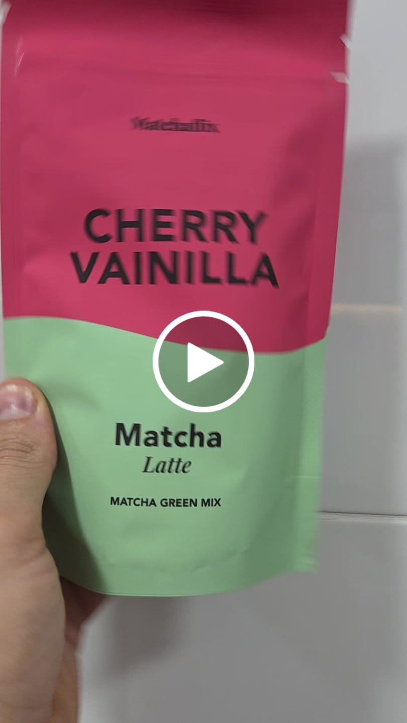 Customer video review of Matcha Latte Cherry Vainilla