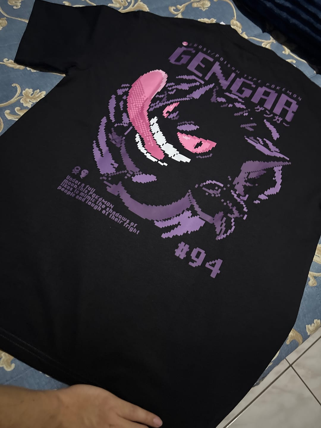Customer photo review of Camisa Gengar - Pokemon