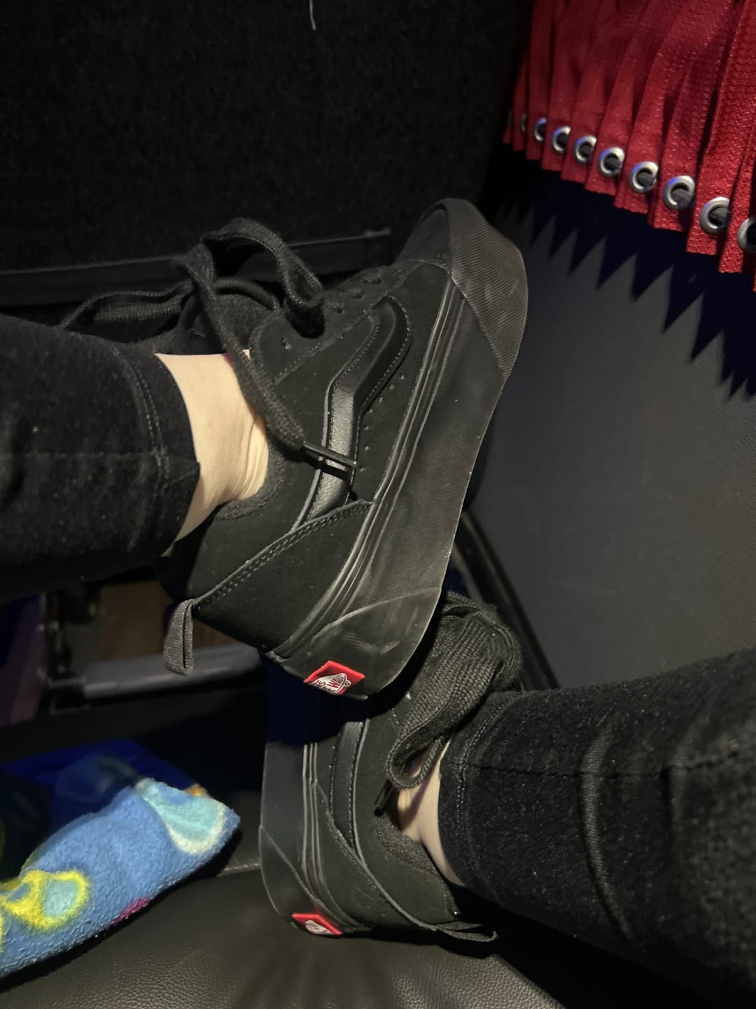 Customer photo review of Zapatillas Vans Knu Stack Mujer Mono Negro