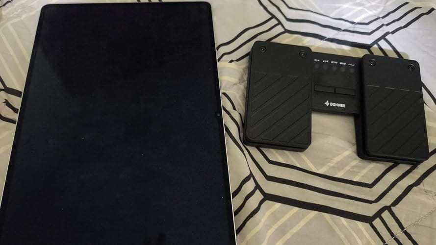 Customer photo review of Donner DBM-50 Volteador de páginas con Bluetooth