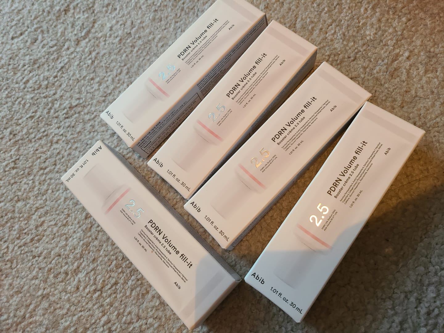 Customer photo review of PDRN Volume fill-it Booster crème 2.5 tube