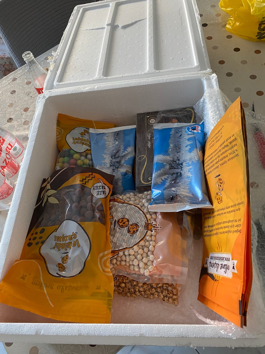 Customer photo review of Gökkuşağı Çikones Leblebi