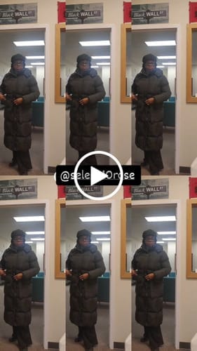 Customer photo review of Hooded Puffer