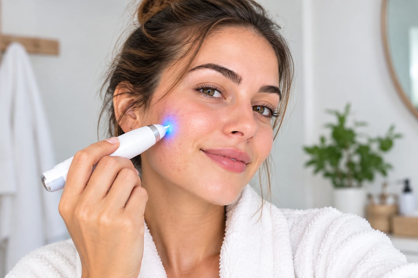 Customer photo review of Stylo Anti-Imperfections 4-en-1 – Acne, Boutons, Pores & Cicatrices