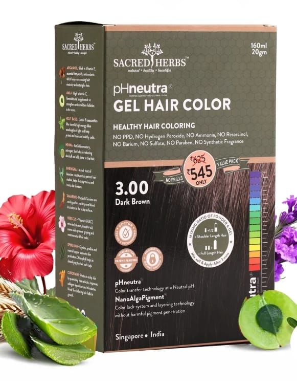 Customer photo review of Damage Free pH Neutral Gel Colour - Available in 5 Shades (Value Pack)