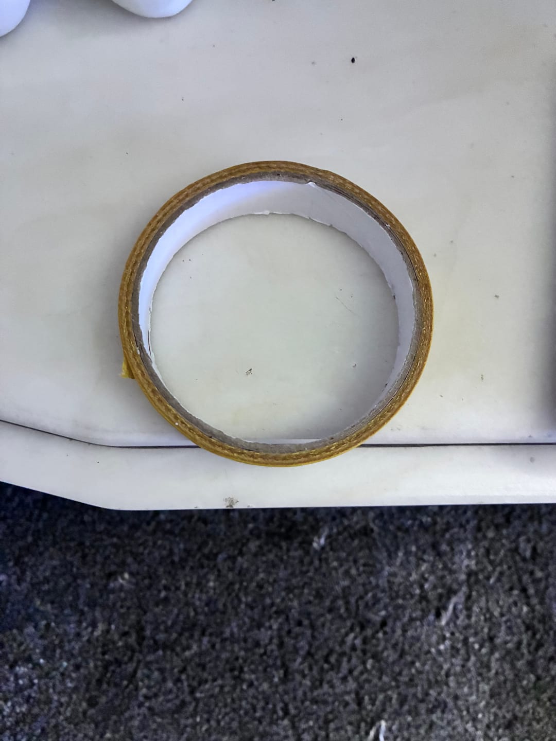 Customer photo review of Heavy Duty Mesh Double Sided Tape | No Drill Damage-Free DIY For UK Homes