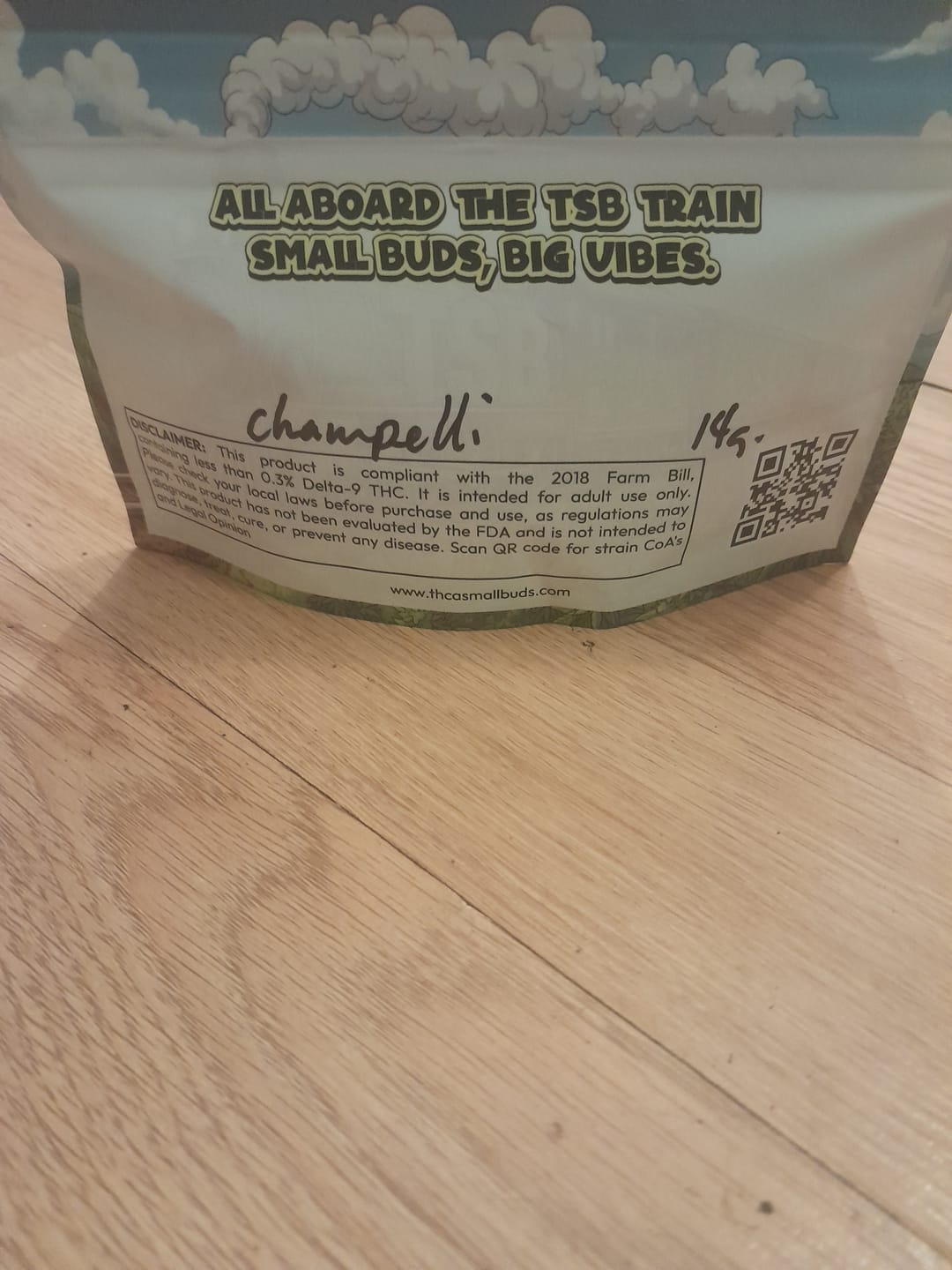 Customer photo review of Champelli THCA Flower