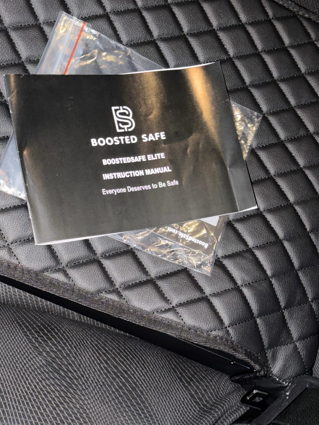 Customer photo review of BoostedSafe Elite: Fingerprint, Key & Digital Combo