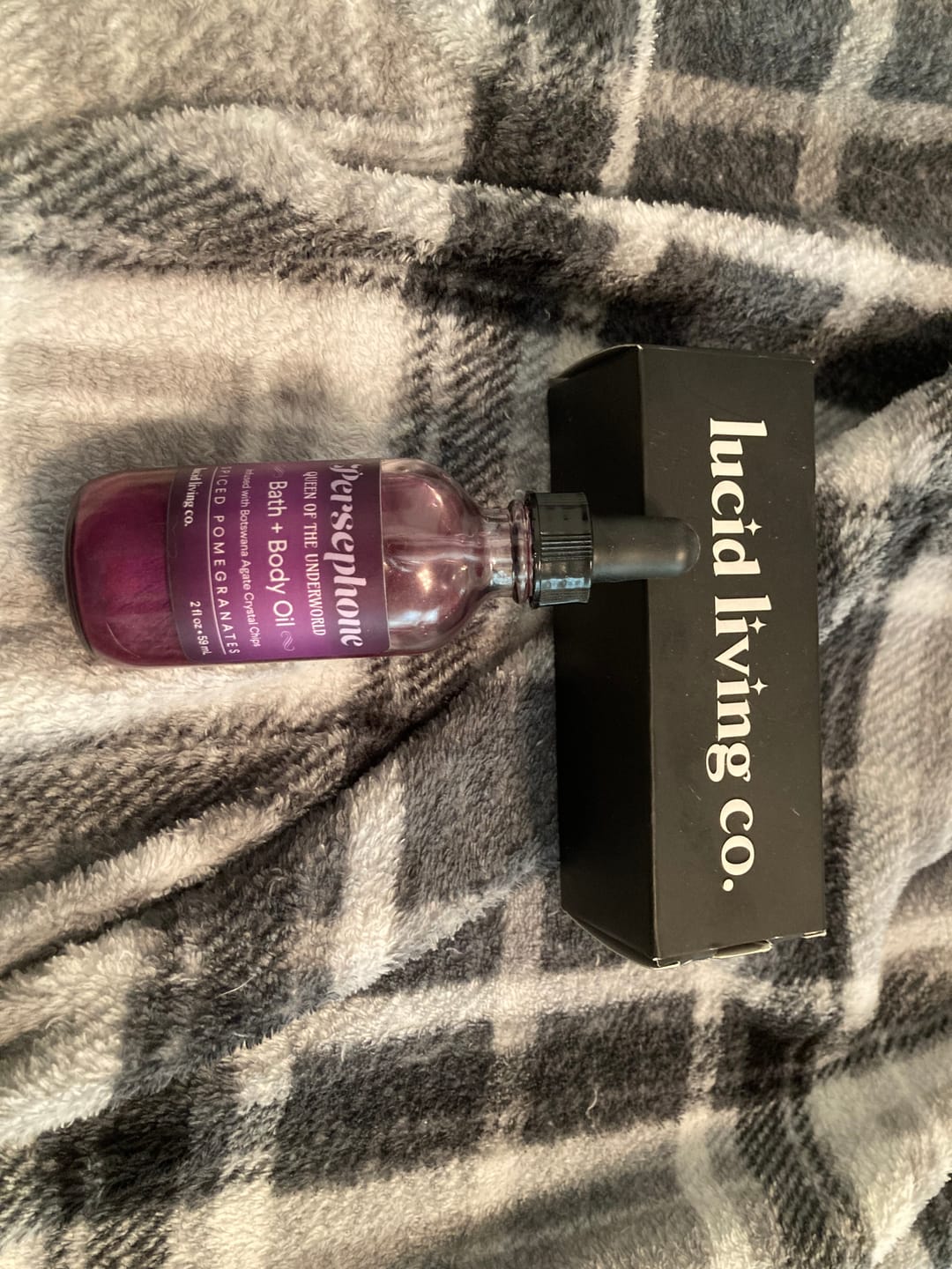 Customer photo review of Persephone Bath & Body Oil