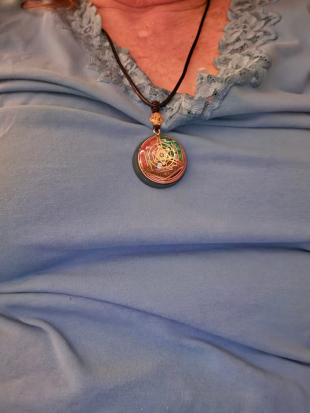 Customer photo review of 2x Magnetic Energy Talismans (1+1 Half Price BUNDLE)