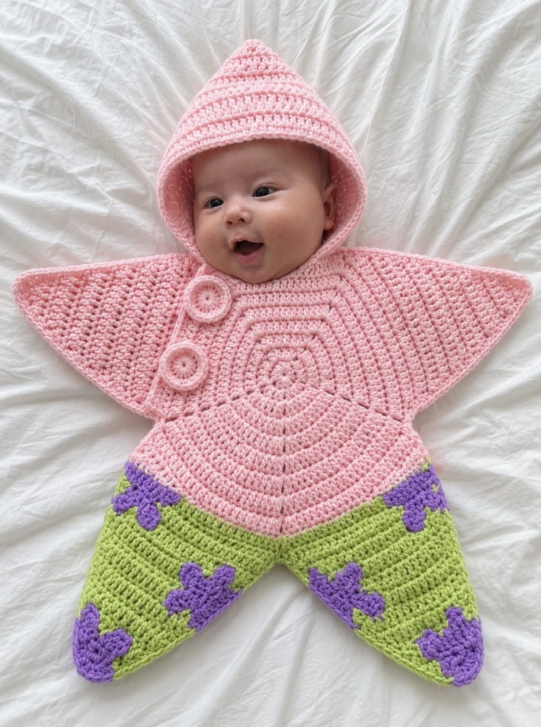 Customer photo review of Nuvli Baby Suit