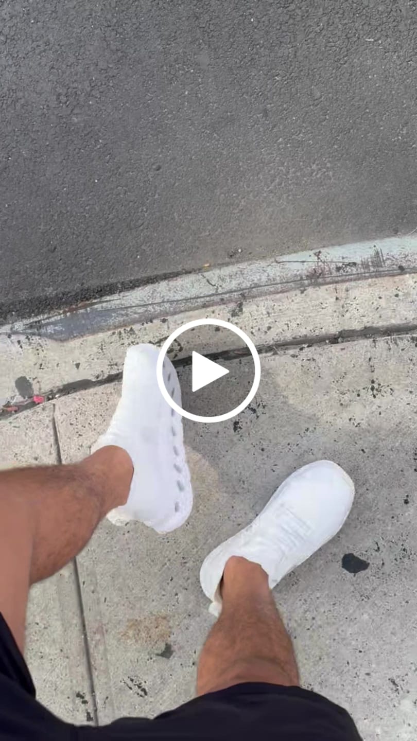 Customer video review of Loewe x On Cloudtilt Sneaker White Calfskin