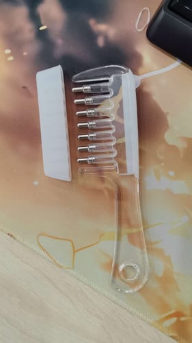 Customer photo review of Rootiva™ Saç Kökü Serum Tarağı