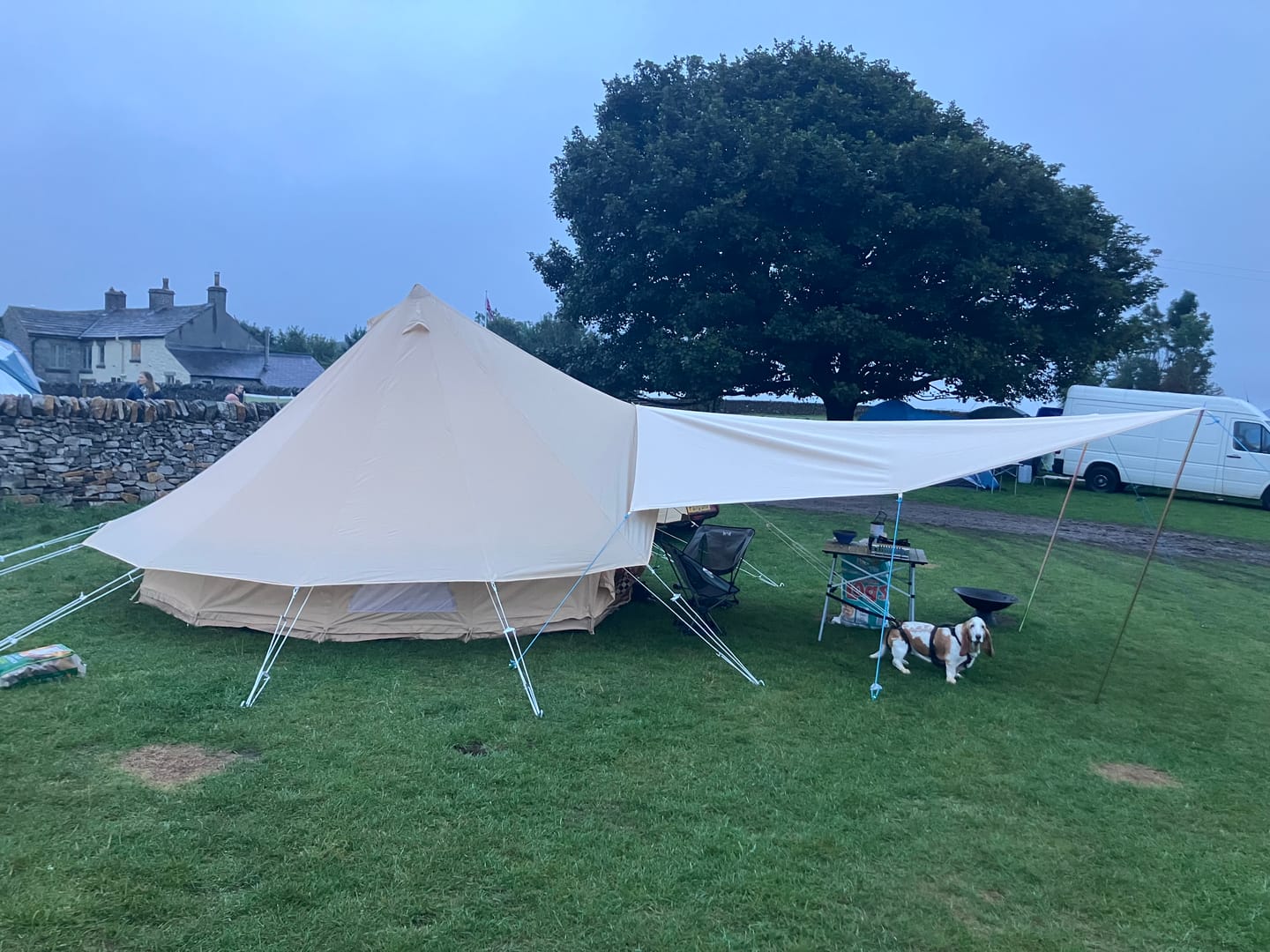 Customer photo review of Classic Bell Tent