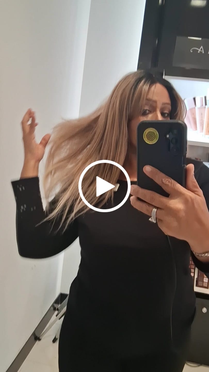 Customer video review of It's a Wig! 5G True HD Transparent Swiss Lace Curtain Bang Wig