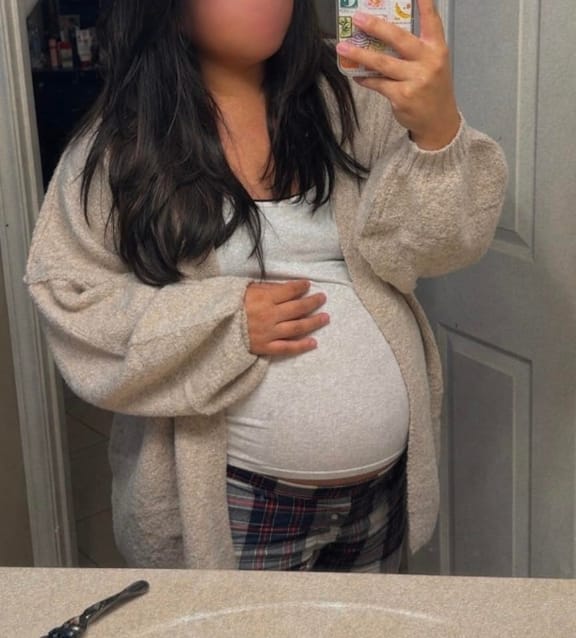 Customer photo review of Cozy Knit Cardigan