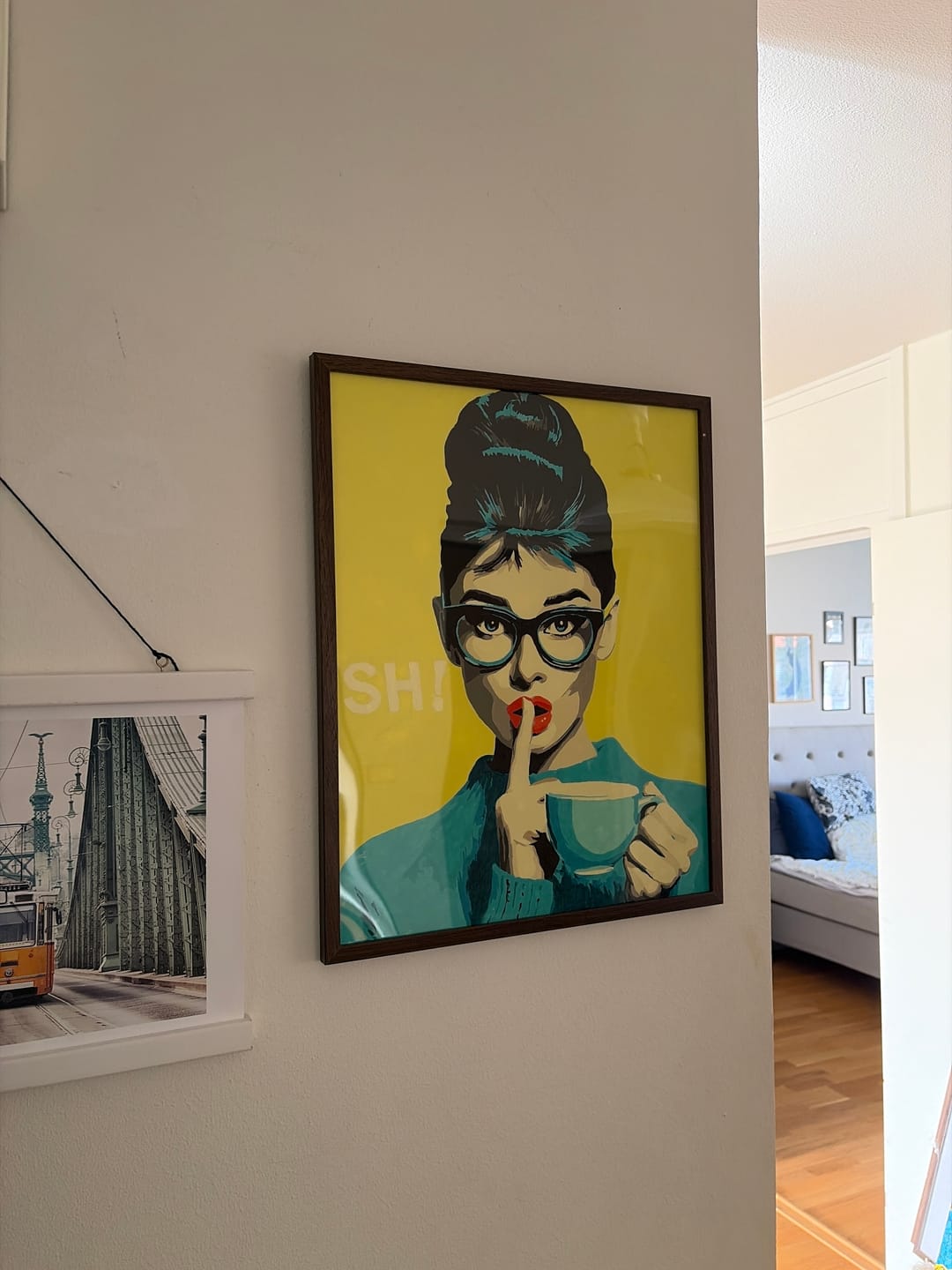 Customer photo review of Sip in Silence | Paint by Number