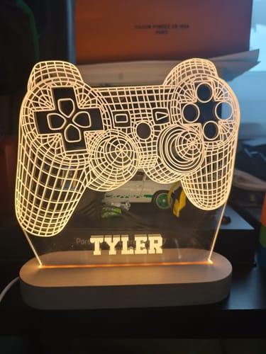 Customer photo review of 3D-Lampe mit Gamecontroller