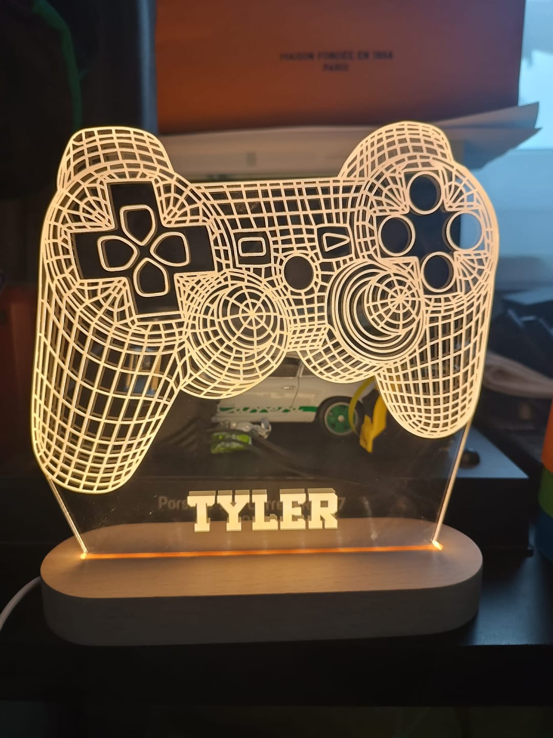 Customer photo review of 3D-Lampe mit Gamecontroller