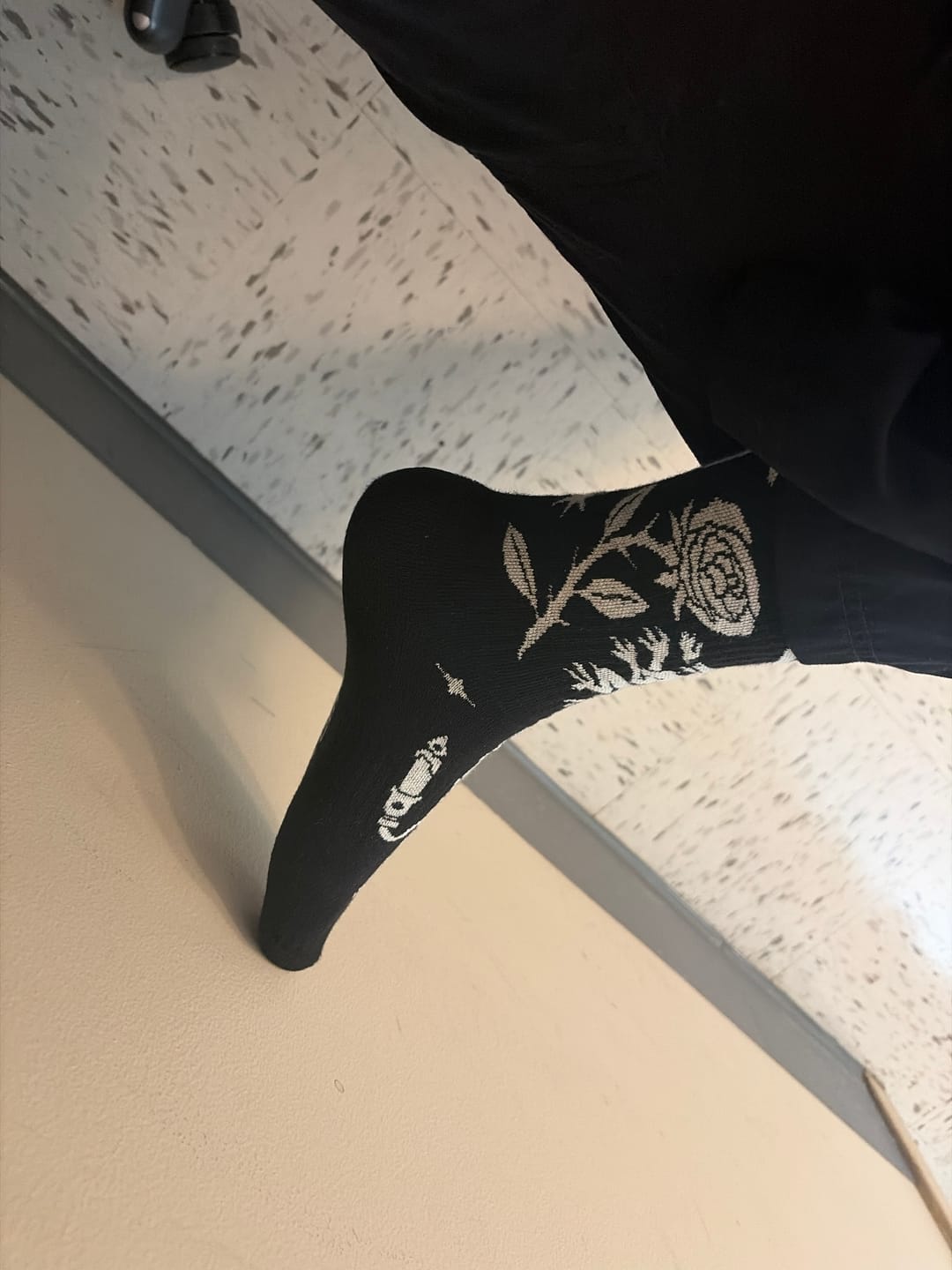 Customer photo review of Tapestry - Crew Socks
