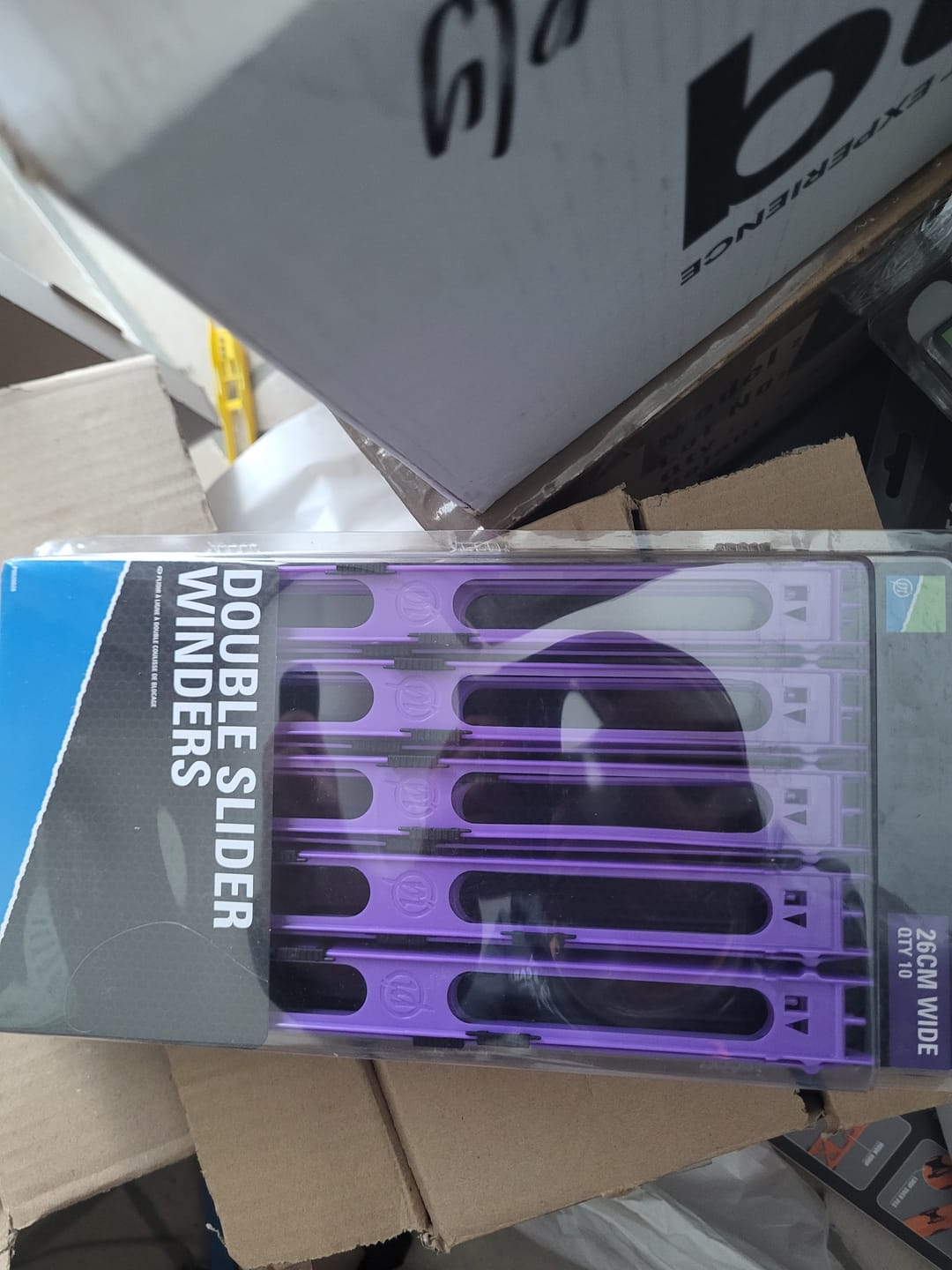 Customer photo review of DOUBLE SLIDER WINDERS