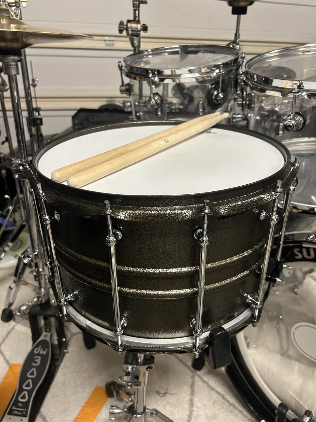 Customer photo review of Bronze Cannon Snare Drum, 14×8"