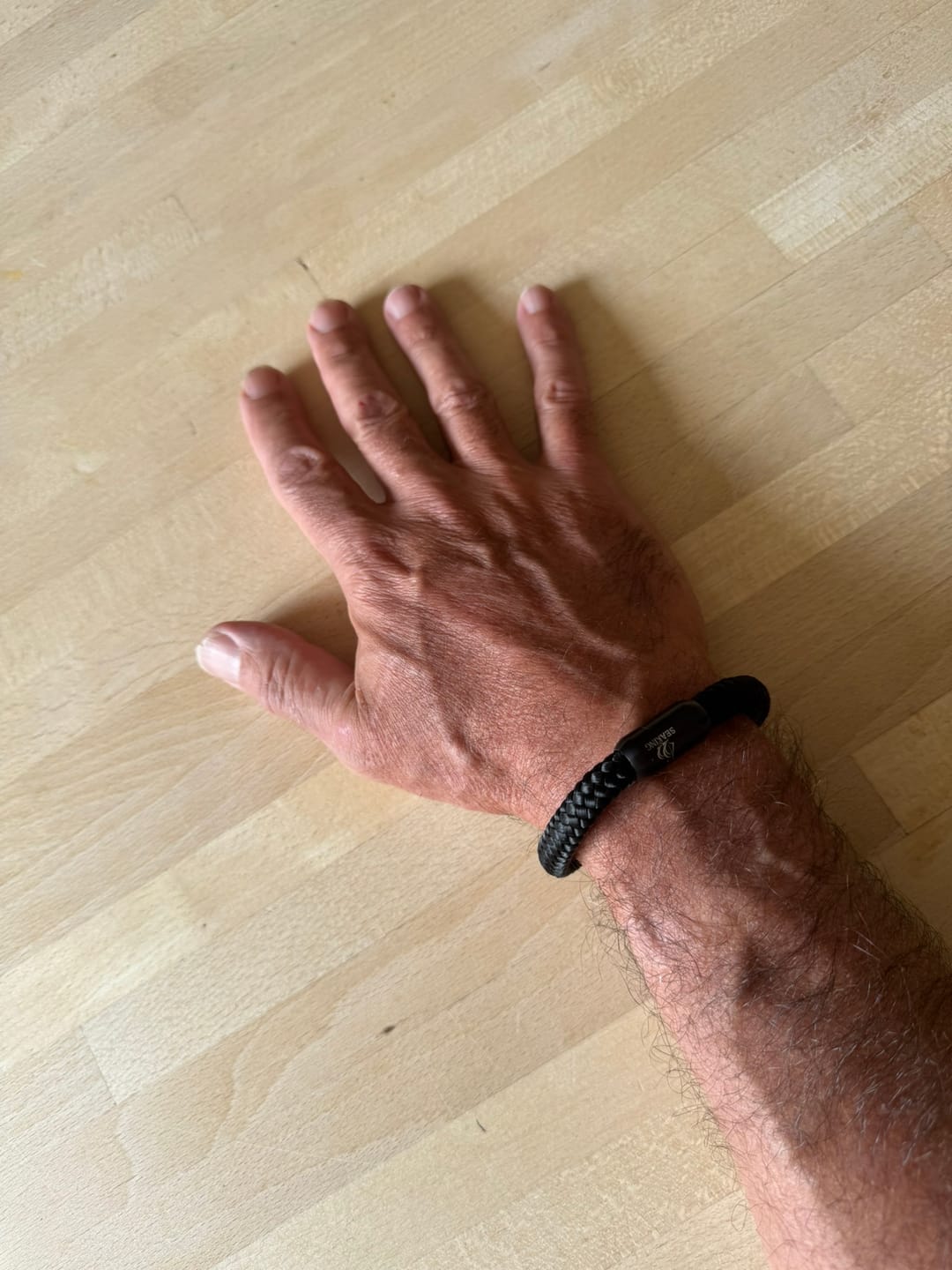 Customer photo review of Segeltau Armband Herren Dungl 8mm Magnetverschluss