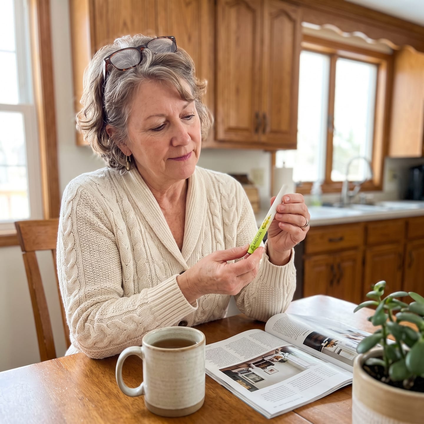 Customer photo review of Arelivia™ Herbal Breathing Stick