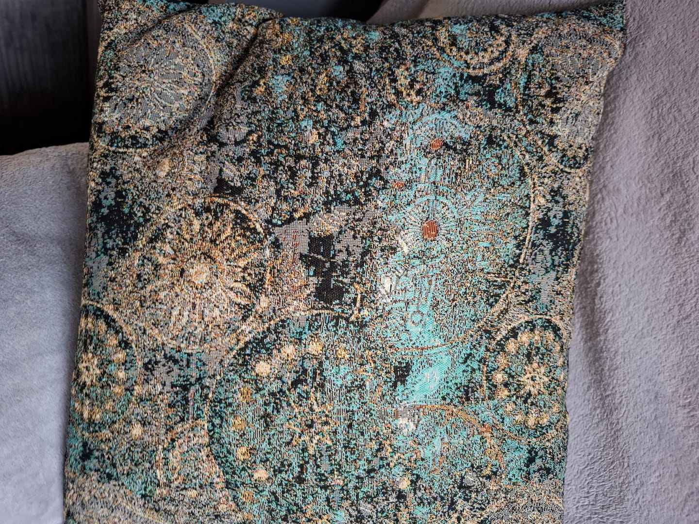 Customer photo review of Wheels of Fortune Tapestry Fabric