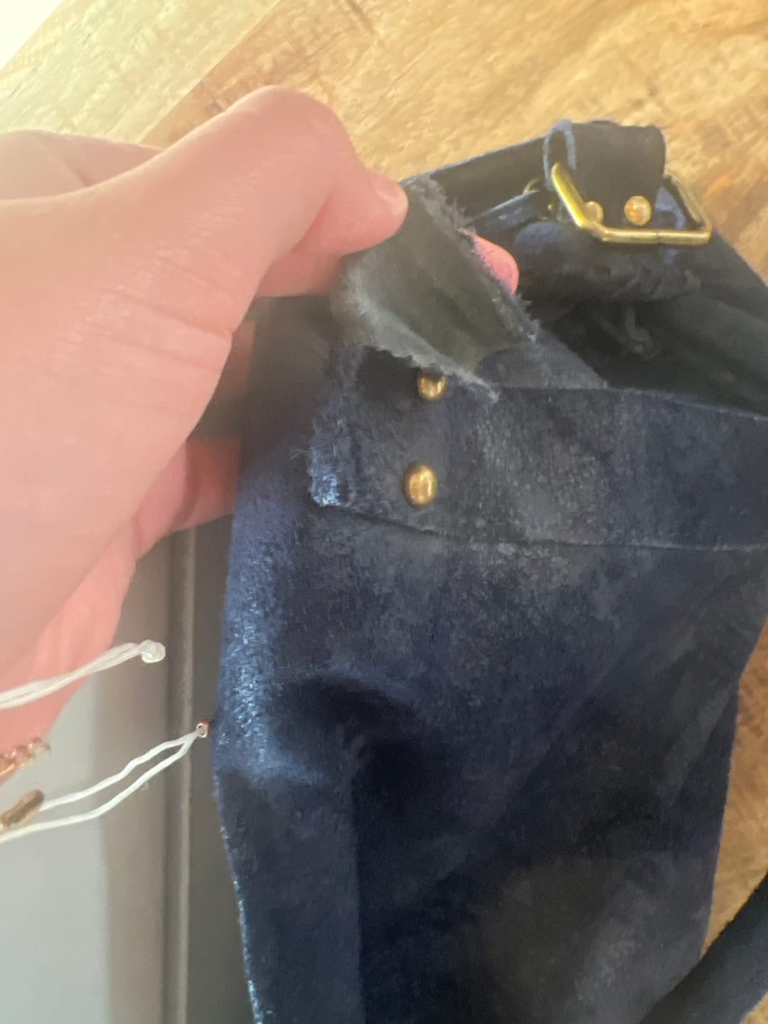 Customer photo review of It girl bag navy